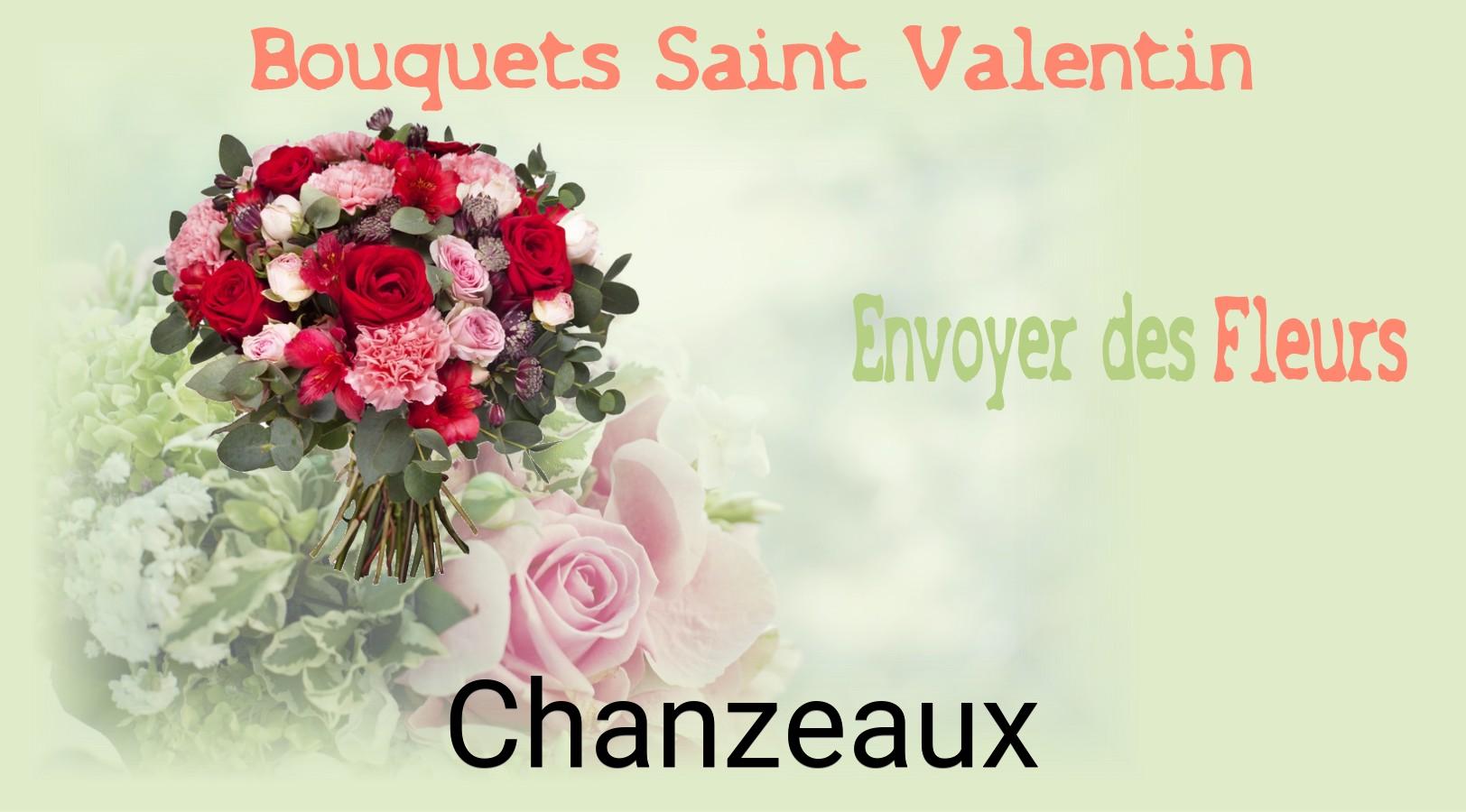 Roses de Saint-Valentin livrées à Chanzeaux